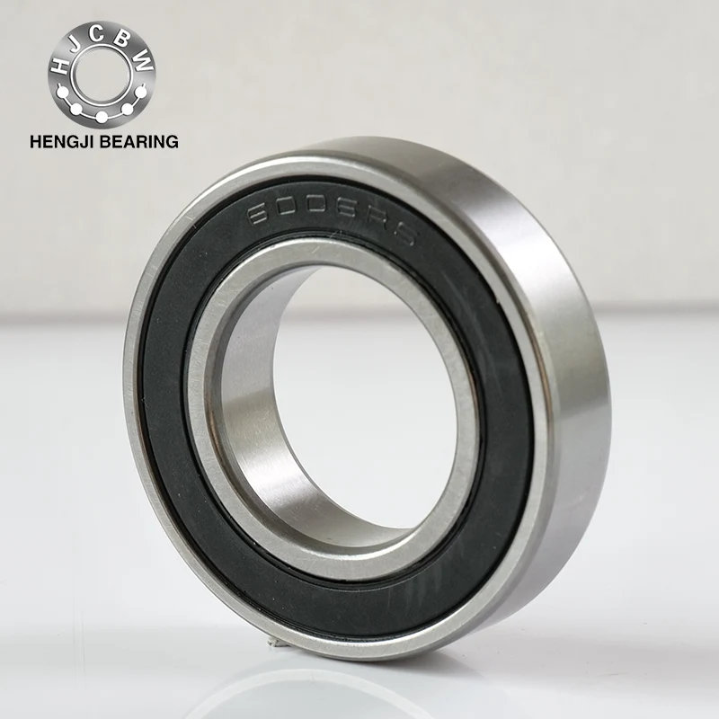 6006RS cuscinetti a sfera per scanalature profonde con una scanalatura ad anello a scatto