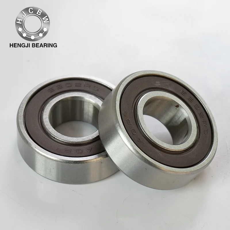 6202RS cuscinetti a sfera per scanalature profonde a fila singola con slot di riempimento