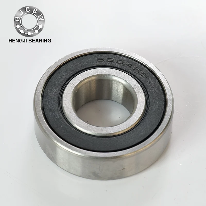 6204RS Cuscinetti a sfera per scanalature a fila singola con slot di riempimento